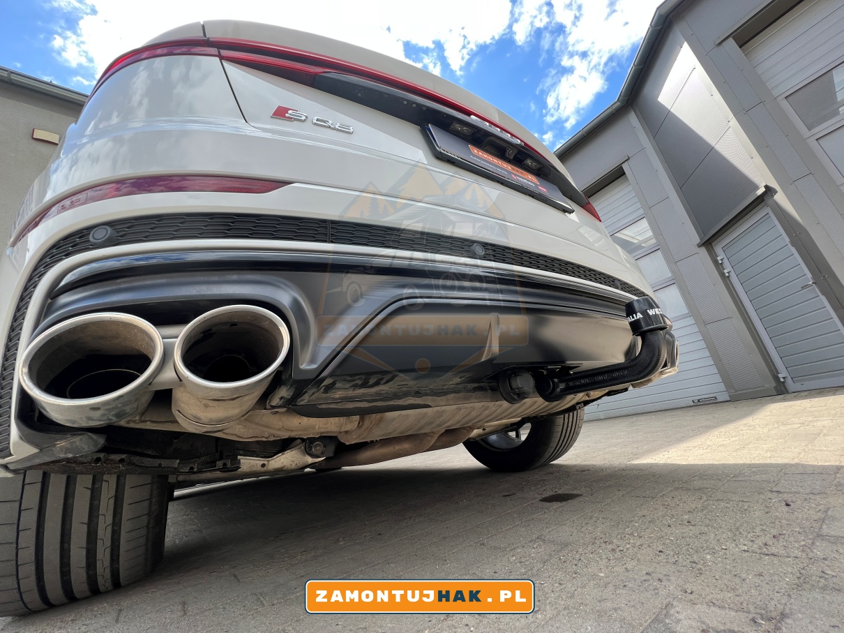 Zamontowany hak holowniczy Westfalia w Audi SQ8 2023 - wybierz funkcjonalność i bezpieczeństwo